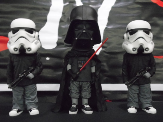 Darth Vader and Storm Troopers at ToyCon 2014