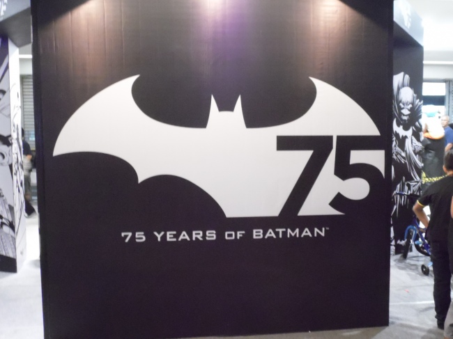 Batman celebrates his 75th birthday at Toycon 2014